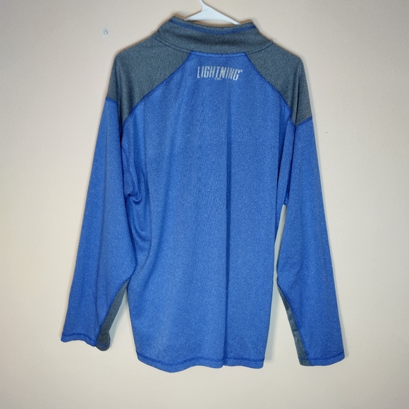 National Hockey League Tampa Bay Lightning Mens XL Blue Black Jersey - Picture 2 of 12